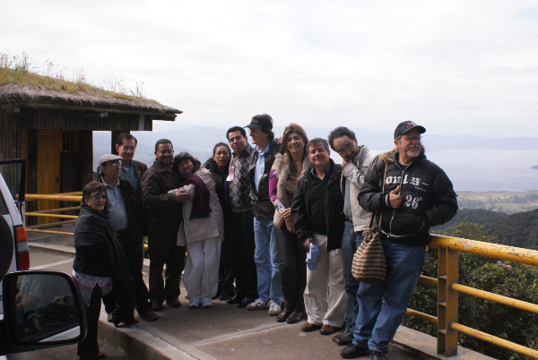 Grupo de escritores en Pasto